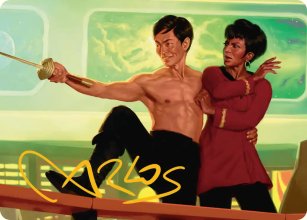 Heroic Intervention - Art 2 - Star Trek - Art Series