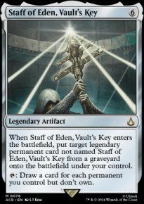 Staff of Eden, Vault's Key - 