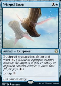 Winged Boots 1 - D&D Forgotten Realms Commander Decks