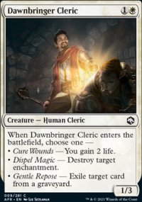 Dawnbringer Cleric - Dungeons & Dragons: Adventures in the Forgotten Realms