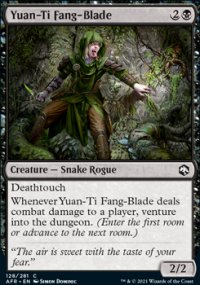 Yuan-Ti Fang-Blade - Dungeons & Dragons: Adventures in the Forgotten Realms
