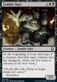 Zombie Ogre - Dungeons & Dragons: Adventures in the Forgotten Realms