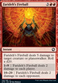 Farideh's Fireball - Dungeons & Dragons: Adventures in the Forgotten Realms