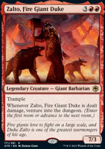 Zalto, Fire Giant Duke 1 - Dungeons & Dragons: Adventures in the Forgotten Realms