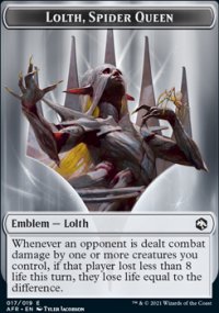 Emblem Lolth, Spider Queen - Dungeons & Dragons: Adventures in the Forgotten Realms