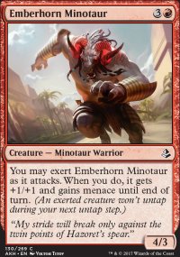 Emberhorn Minotaur - Amonkhet