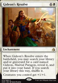 Gideon's Resolve - Amonkhet