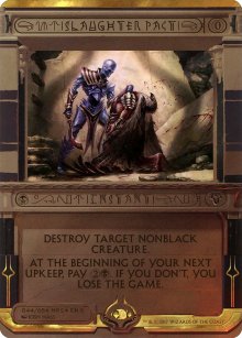 Slaughter Pact - Amonkhet Invocations