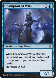 Champion of Wits - Amonkhet Remastered