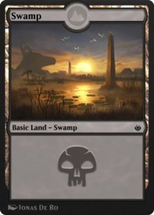 Swamp 1 - Amonkhet Remastered