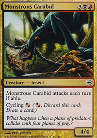 Monstrous Carabid - Alara Reborn