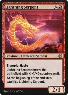 Lightning Serpent - MTG Arena