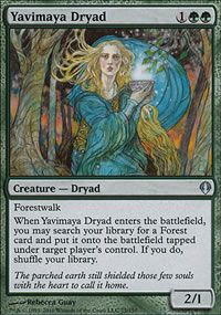 Yavimaya Dryad - Archenemy - decks