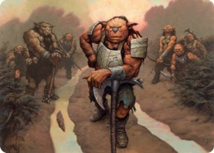 Hobgoblin Bandit Lord - Art 1 - D&D Forgotten Realms - Art Series