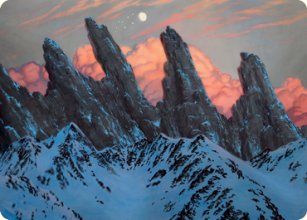 Mountain - Art 1 - D&D Forgotten Realms - Art Series