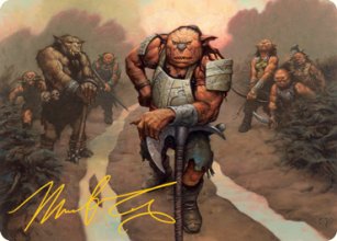 Hobgoblin Bandit Lord - Art 2 - D&D Forgotten Realms - Art Series
