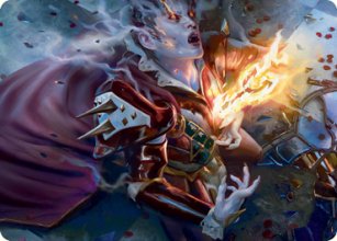 Flame-Blessed Bolt - Art 1 - Innistrad: Crimson Vow - Art Series