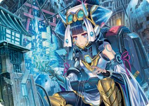 Covert Technician - Art 1 - Kamigawa: Neon Dynasty - Art Series
