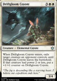 Driftgloom Coyote - Bloomburrow