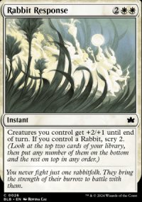 Rabbit Response - Bloomburrow