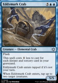 Eddymurk Crab - Bloomburrow