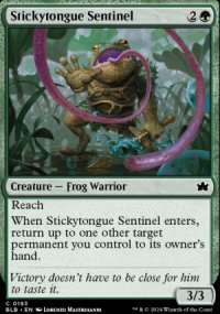 Stickytongue Sentinel - Bloomburrow