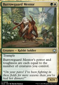 Burrowguard Mentor - Bloomburrow