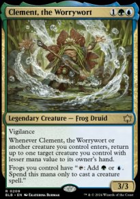 Clement, the Worrywort 1 - Bloomburrow