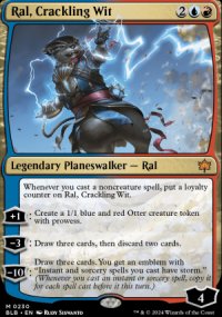 Ral, Crackling Wit 1 - Bloomburrow