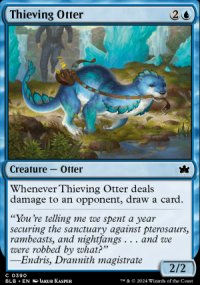 Thieving Otter - Bloomburrow