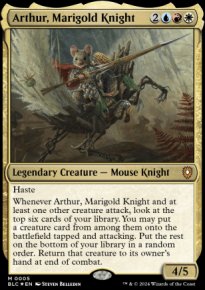 Arthur, Marigold Knight 1 - Bloomburrow Commander Decks
