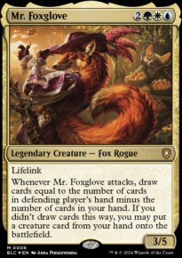 Mr. Foxglove - Bloomburrow Commander Decks