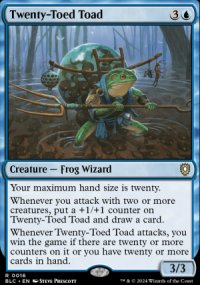 Twenty-Toed Toad - Bloomburrow Commander Decks