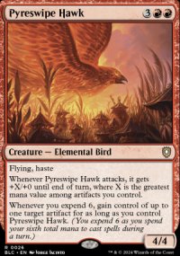 Pyreswipe Hawk 1 - Bloomburrow Commander Decks