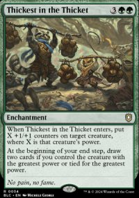 Thickest in the Thicket 1 - Bloomburrow Commander Decks