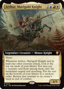 Arthur, Marigold Knight - Bloomburrow Commander Decks