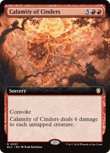 Calamity of Cinders - Bloomburrow Commander Decks