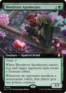 Bloodroot Apothecary - Bloomburrow Commander Decks