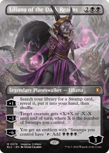 Liliana of the Dark Realms - Bloomburrow Commander Decks