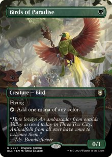 Birds of Paradise - Bloomburrow Commander Decks