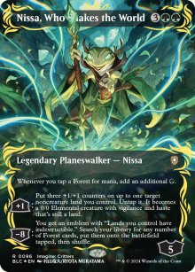 Nissa, Who Shakes the World 2 - Bloomburrow Commander Decks