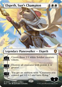 Elspeth, Sun's Champion - Bloomburrow Commander Decks