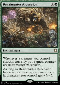 Beastmaster Ascension - Bloomburrow Commander Decks