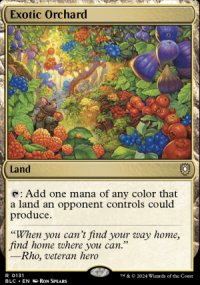 Exotic Orchard - Bloomburrow Commander Decks