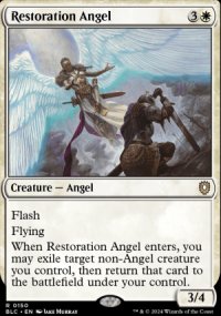 Restoration Angel - Bloomburrow Commander Decks