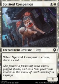 Spirited Companion - Bloomburrow Commander Decks
