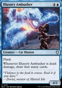 Illusory Ambusher - Bloomburrow Commander Decks