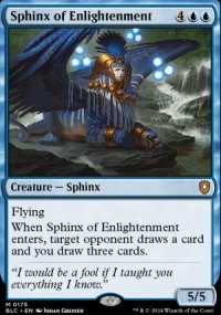 Sphinx of Enlightenment - Bloomburrow Commander Decks