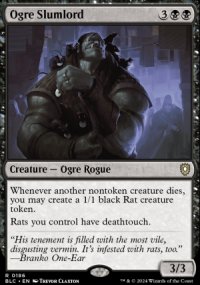 Ogre Slumlord - Bloomburrow Commander Decks