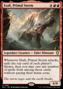 Etali, Primal Storm - Bloomburrow Commander Decks